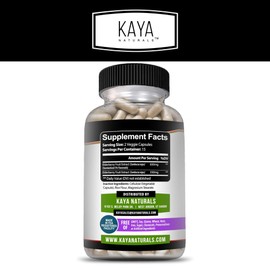Kaya Naturals Elderberry Immune Support - Elderberry Extract, Rich Antioxidant Premium Vitamins, 1200mg Immune System Booster Sambucus Capsules - 30 Count