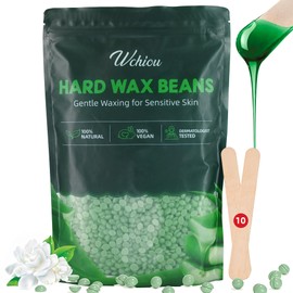 Hard Wax Beads,1.2lb Wax Beads for Hair Removal, Sensitive Skin with Pure Aloe Vera, For Face, Eyebrow, Leg, Bikini, Back, Brazilian Waxing, Coarse Body Hair Specific for Women Men