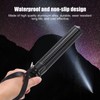 Flashlight LED Extended Waterproof Non Slip Outdoor Portable Torch for