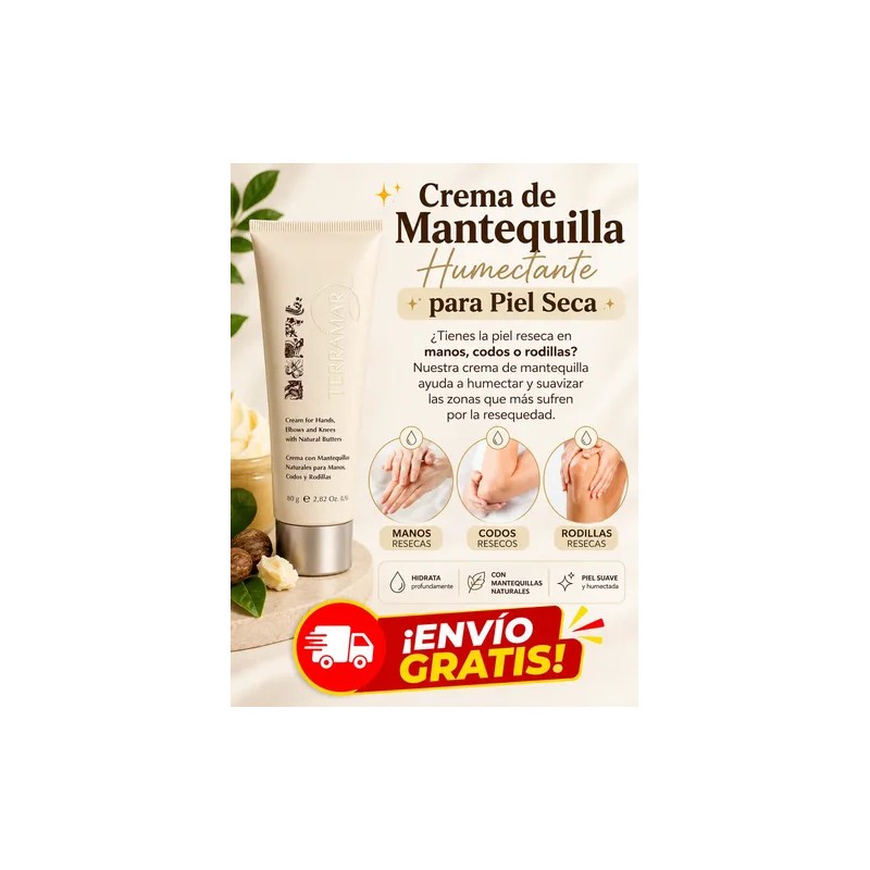 Crema Hidratación Con Mantequillas Naturales Terramar