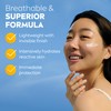 NIVEA SUN Breathable UV Face Sensitive SPF 50+ (40ml), Face
