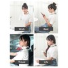 4-Head Cervical Spine Massager Strength Adjustment USB Rechargeable Intelligent Pulse