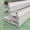 ExtrudaSeal B202 Bubble Gasket Replacement Window Door Draught Excluder Seal