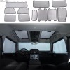 CSKT 11pcs All Window Sun Shades interior Protector Fits 2022-2024