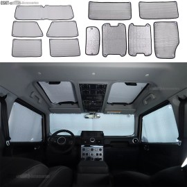 CSKT 11pcs All Window Sun Shades interior Protector Fits 2022-2024 Ineos Grenadier