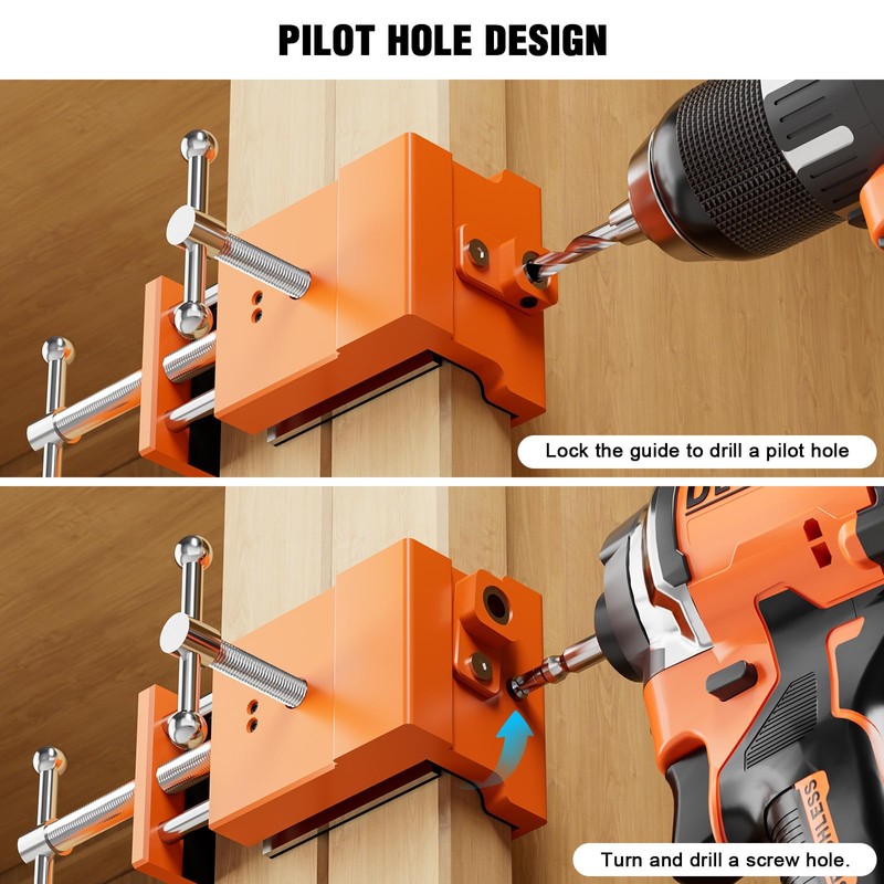 4-Pack Cabinet Clamps for Installing Cabinets, Face Frame Clamps Cabinet