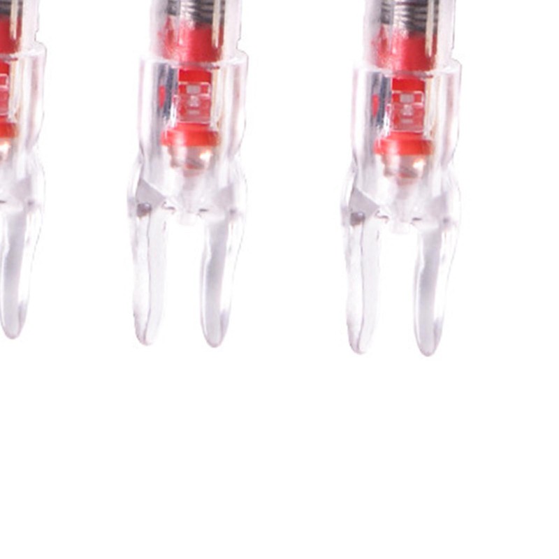 3PCS Lighted Arrow Nocks PC LED Lighted Archery Hunting Shooting