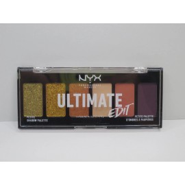 NYX ULTIMATE EDIT PETITE SHADOW PALETTE ULTIMATE UTOPIA 6 x 0.02 OZ (LOT OF 3)