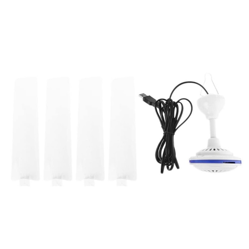 Yipgou 5V USB Ceiling Fan 19.7inch Portable USB Fan Mini