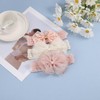 Rannyrena Baby Girls Bow Headband Newborn Lace Bow-knot Hair Band