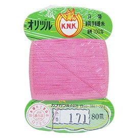 カナガワ オリヅル印 絹 手縫 #40 80mカード 171