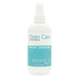 Clean Care Solutions Facial Cleanse Hypochlorous Misting Spray for Face & Body, Refresh and Soothe Irritation and Inflammation while clearing Acne