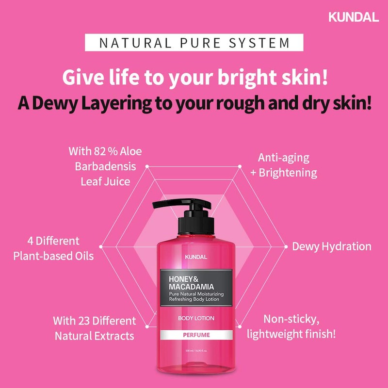 KUNDAL feuchtigkeit body lotion 500 ml (weiße moschus)