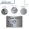 Doorbell Made of Robust Stainless Steel with Desired Engraving and
