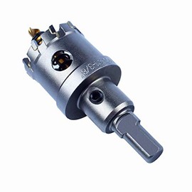 McJ Tools 1-3/4" TCT Hole Saw Long Tungsten Carbide Tipped Hole Saw Set, Hole Cutter Heavy Duty for Stainless Steel,Pilot Drill bit for Stainless Steel, Iron, Aluminum,Standard, and Metric Sizes