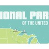 Best Maps Ever US National Parks Checklist Map 11x14 Print