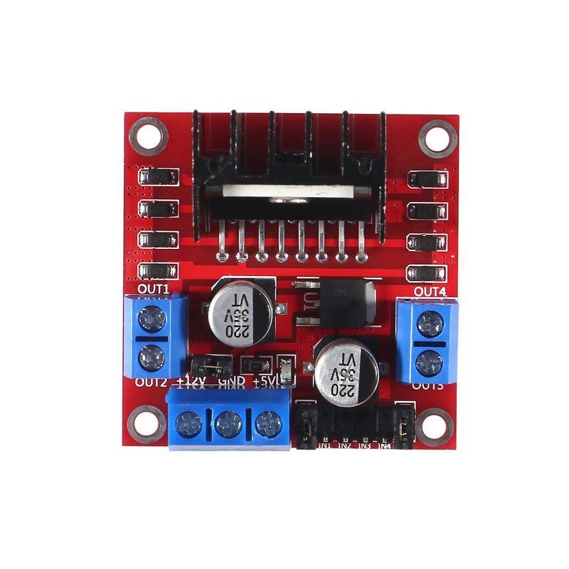 AEDIKO 2pcs L298N Motor Drive Controller Board DC Dual H-Bridge