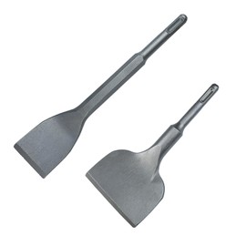 SDS Plus Chisel Bit Angled Bent Chisel 165mm x 75mm and 200mm x 40mm Tile Chisel for Ceramic Bricks Floor Tiles