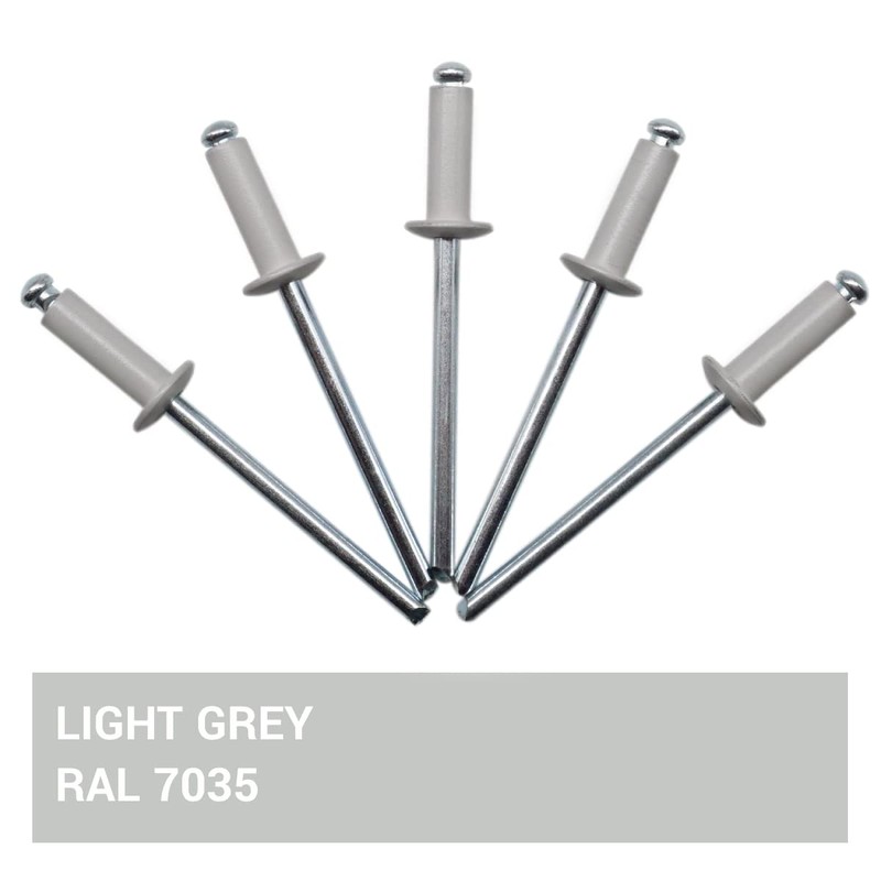 (Pack of 80 pcs) Painted Blind Rivets 4.0 x 12