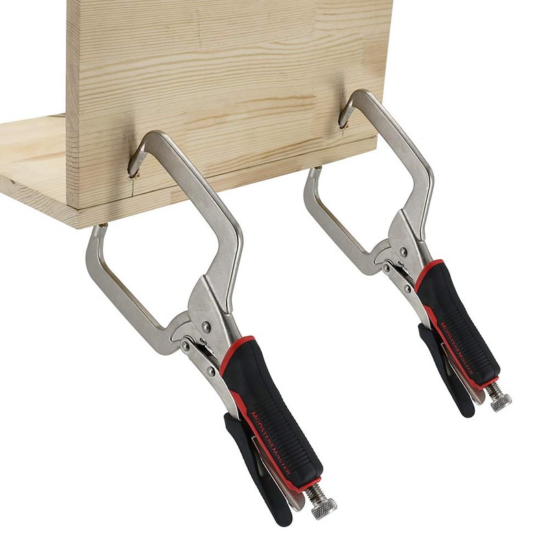 Monster & Master Pocket Hole Clamp, Right Angle Clamp For