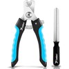 Candure Dog Nail Clippers and Trimmer with Safety Guard to
