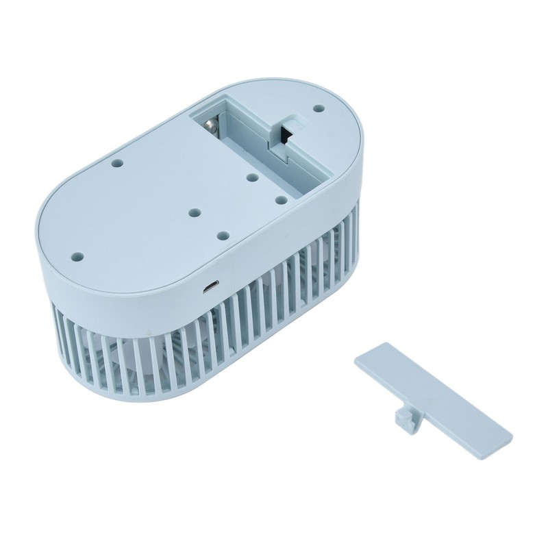 Desktop Double Fan Dual Motor 135° Angle Adjustable Handheld Fan