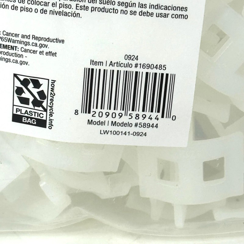 Project Source Curved A Floor Tile Leveling System Clips Part