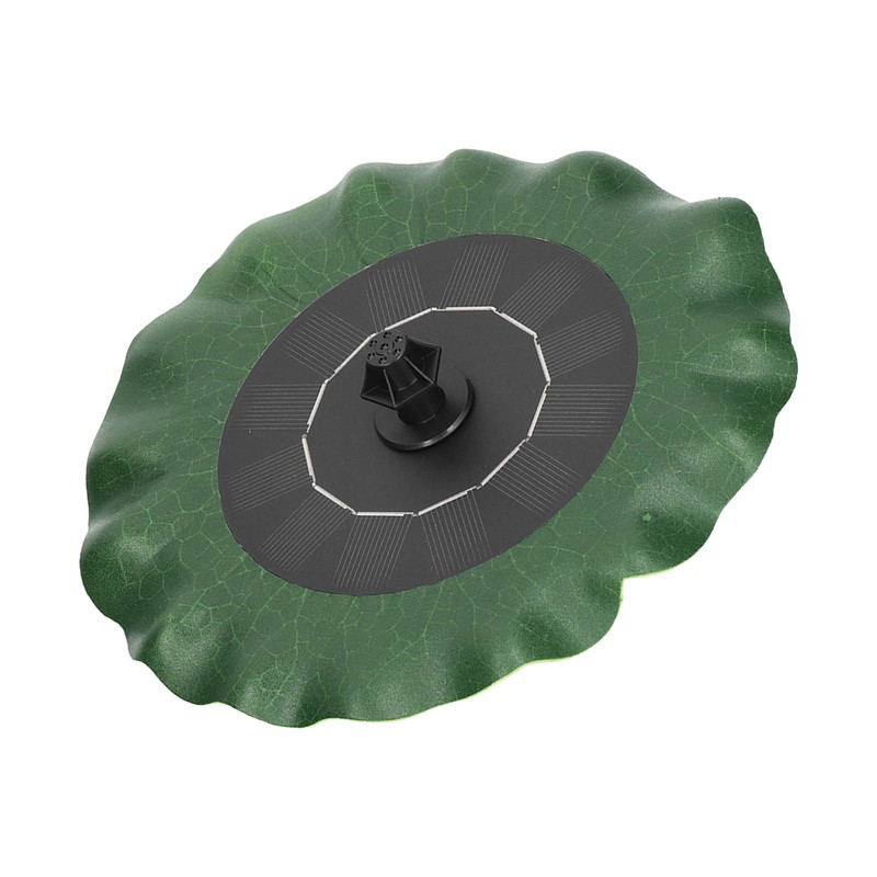 Lotus Leaf Floating Fountain Low Water Protection ABS Floating Solar