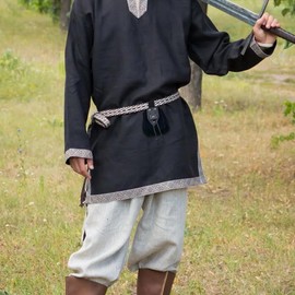 Vintage Medieval Faux Leather Bag, Renaissance Drawstring Belt Bag, Viking Cosplay Portable Coin Purse, Middle Ages Cube Bag for LARP Ren Fair Costume Accessories, brown, Black B