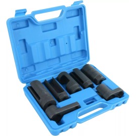 8milelake 7PCS O2 Oxygen Sensor Oil Pressure Sending Unit Master Sensor Socket Set 6 Point