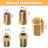 Nstarsmotor Brake Line Fittings Kit for 3/16" Tube, 15-Piece (5