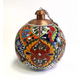 Tierra Fina Talavera Table Torch