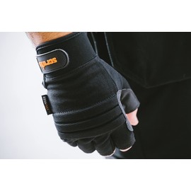 Scruffs Trade Fingerless Gloves Black L / 9 (T51004)