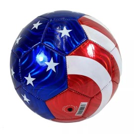 Mytoys and Gift USA Flag Soccer Ball Summer Outdoor Sport Soccer Fan World Cup FootBall Size 5