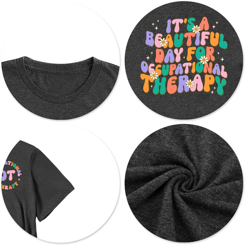 ELDPS Occupational Therapy Shirts for Women: Funny OT Therapist Tshirt