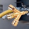 Compressed Air Distributor 3-Way with Couplings, Fleymu NW 7.2 1/4