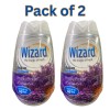 Wizard Solid Air Freshener 7.8oz, Lavender Scent, Pack of 2,