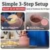 PriorityChef French Butter Crock with Lid, Keep Butter Spreadable &