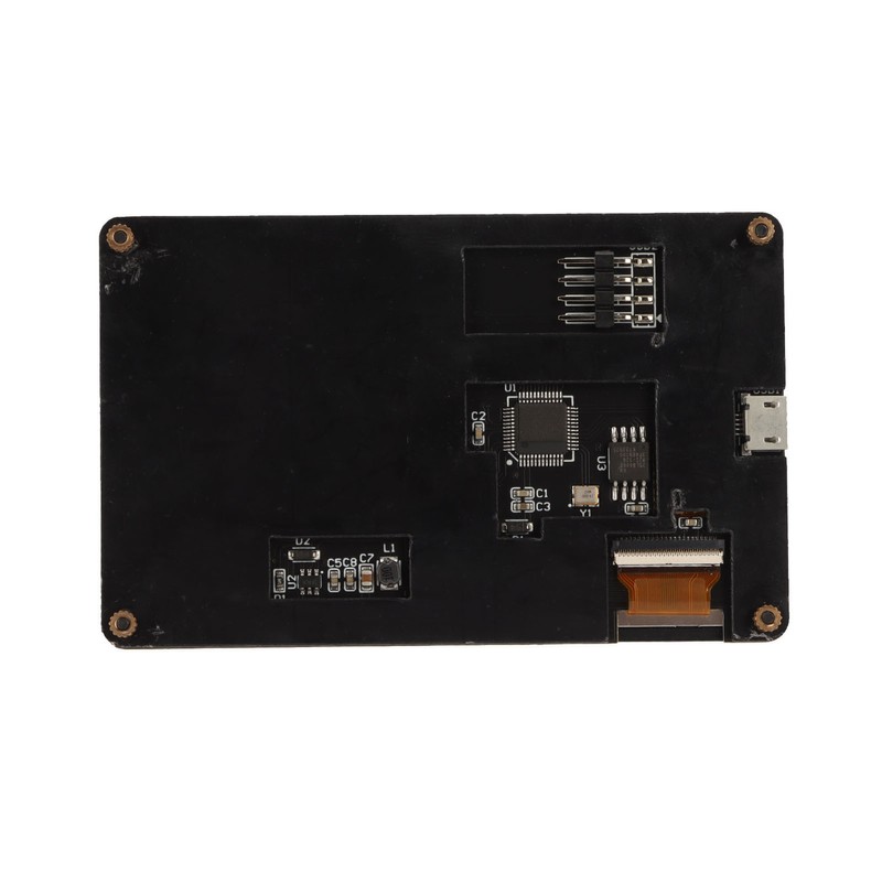 Computer Temp Monitor 3.5 Inch Theme Editor Adjustable Brightness PC
