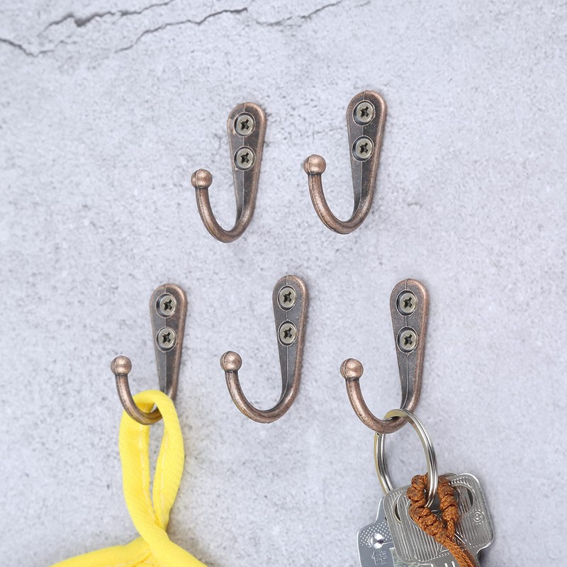 Yetaha Antique Wall Hanging Hooks, High Load Capacity, Key Coat