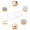 sourcing map Component Storage Box 3.35" PP Electronic Organizer Box