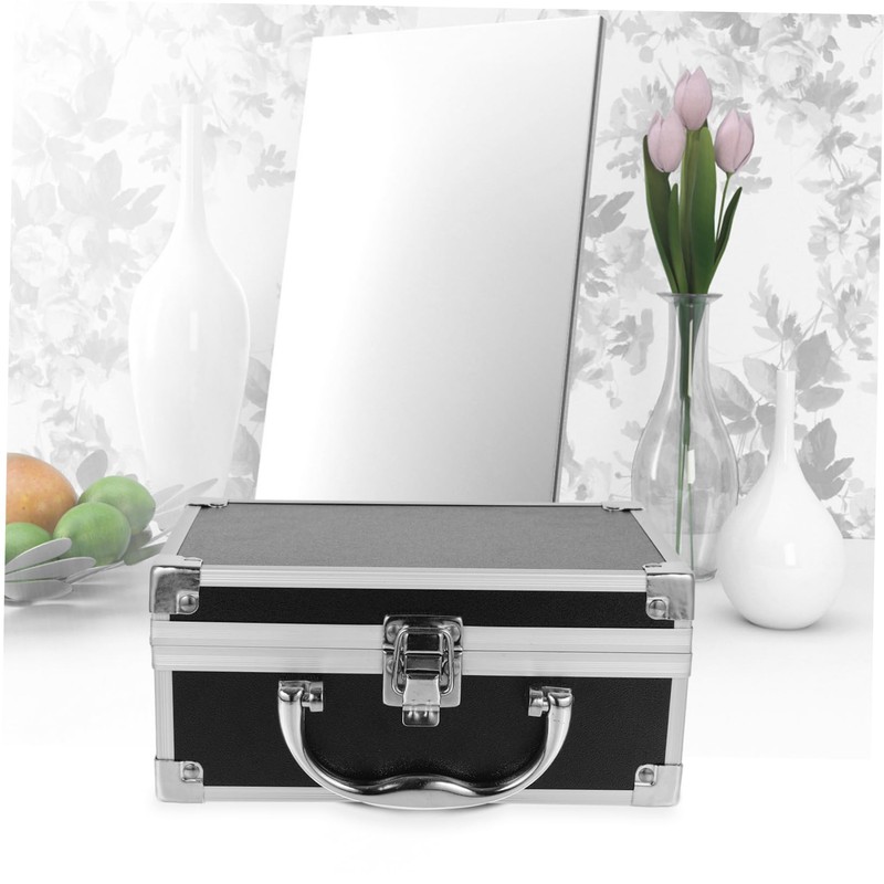 OHPHCALL Cosmetic Case Electronic Storage Travel Makeup Bag Large Locking