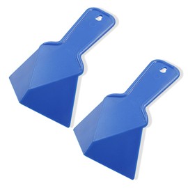 Moicstiy Drywall Trowel Plastic Inside Corner Trowel Tool for Drywall Tools Corner Trowel Building scraping(Blue, 2 Pcs)