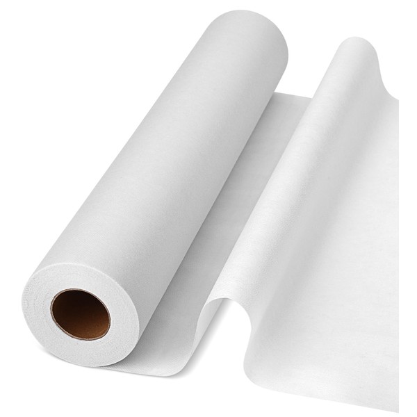 ZMAAGG Medium Weight 17'' x 30yd White Interfacing Fabric for