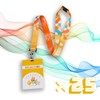 25 Pack Volunteer Lanyards with ID Badge Holders,PVC Plastic Card