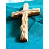 Cruz de Madera de Olivo Wall Cross Olive Wood 10"
