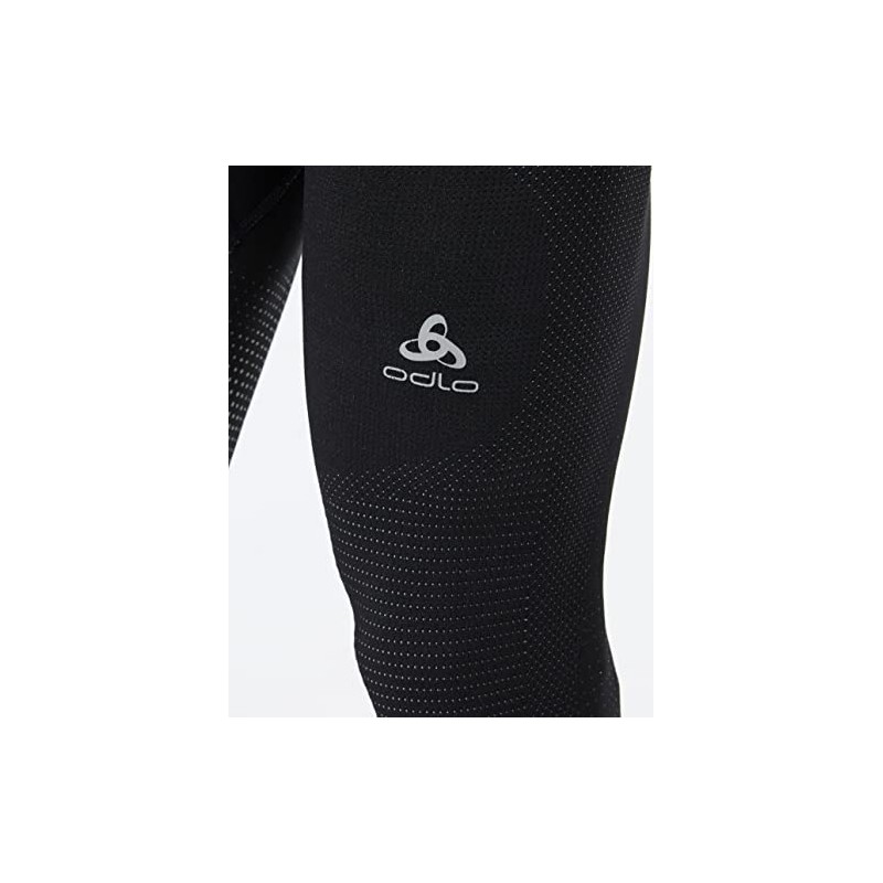 Odlo Herren PERFORMANCE WARM Baselayer Hose, Black - Odlo Concrete