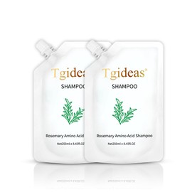 Tgideas Rosemary Biotin Amino Acid Shampoo, Hair Growth Shampoo for Women and Men, Thinning Hair Loss Natural 8.45 fl oz, Two-Pieces