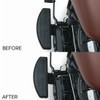 Baohatsu Front Foot Pedal Extension Kit, Move Footrest Outside, 3/4"