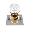 Square Floor Drain Thickened Stainless Steel Bathroom Tile Insert Floor